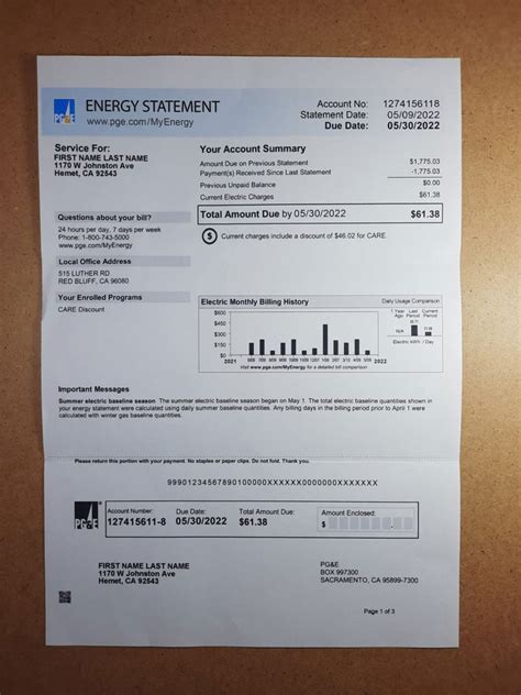 stockton utility bill